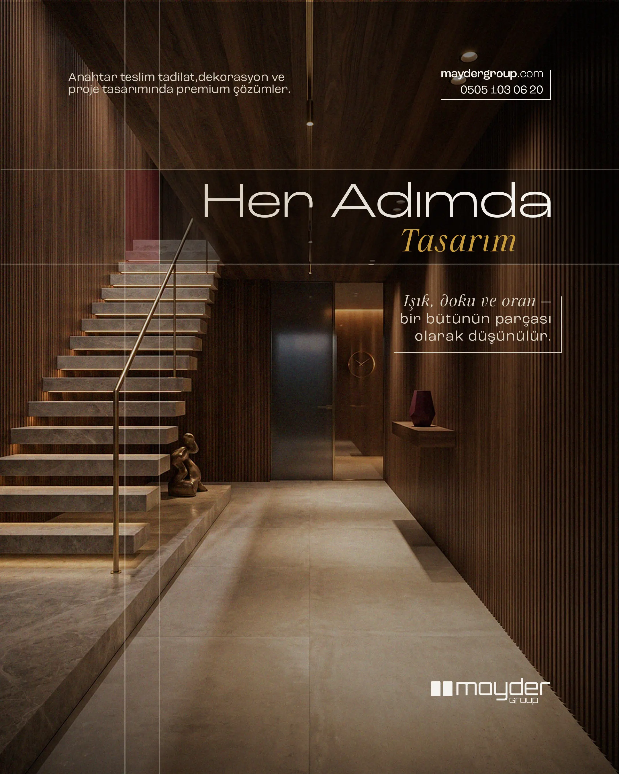 MAYDER GROUP iç mekân tasarımı